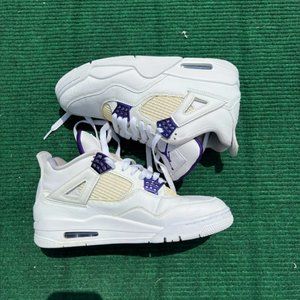Air Jordan 4 Retro 'Purple Metallic' Men’s Size 9.5